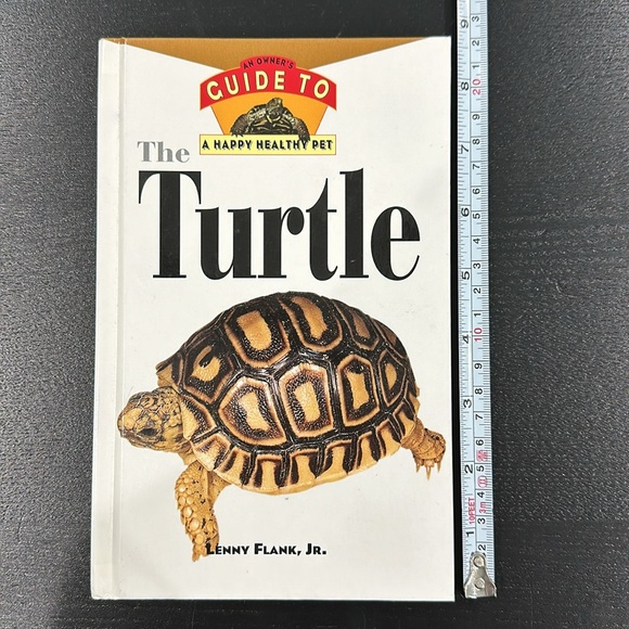 The Turtle: An Owner's Guide to a Happy Healthy Pet by Lenny Flank Jr. Hardcover - Picture 4 of 5